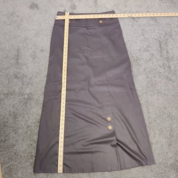 Women's Maxi Skirt in Brown Size EU 38 Lace Coquette Feminine Formal Office - Picture 6 of 13